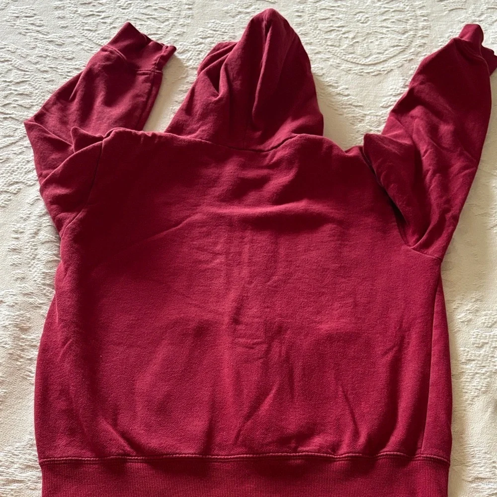 Gently Loved Red Hoodie with Fire Truck Graphic by Gymboree 2013